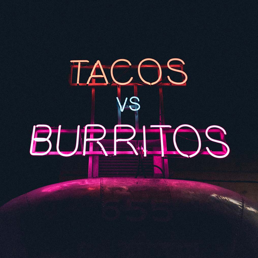 Tacos vs Burritos